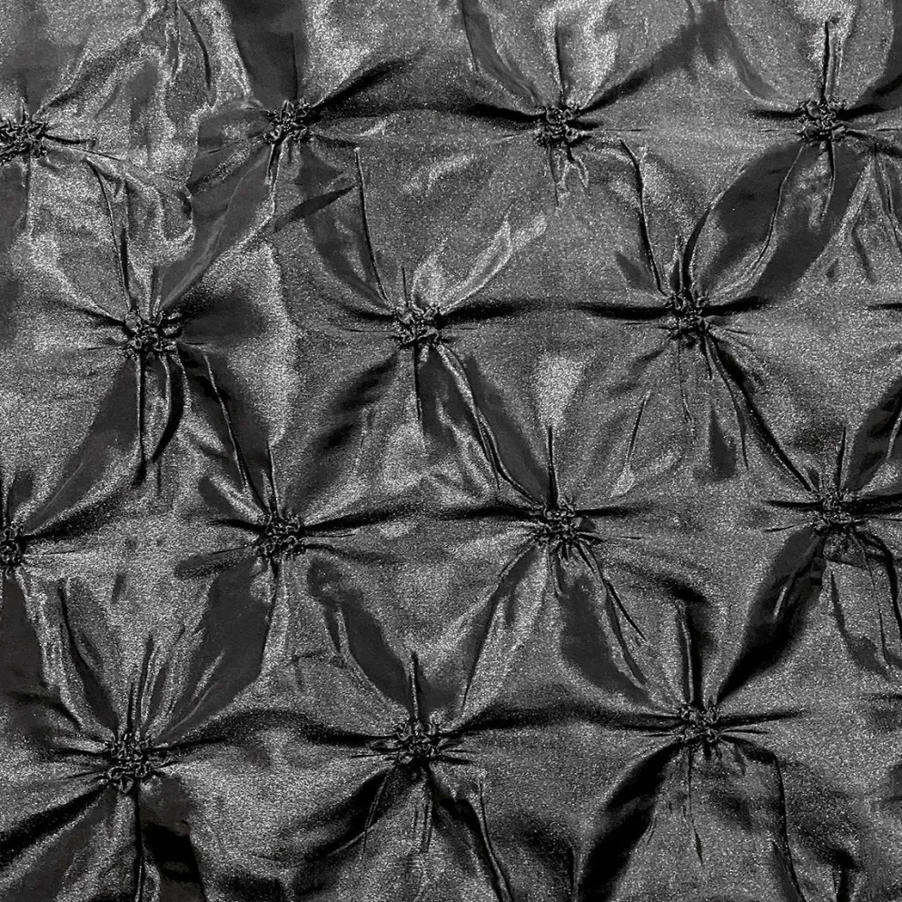 10pcs - Belly Button (Pinwheel) Table Runner 14"x108" - Black