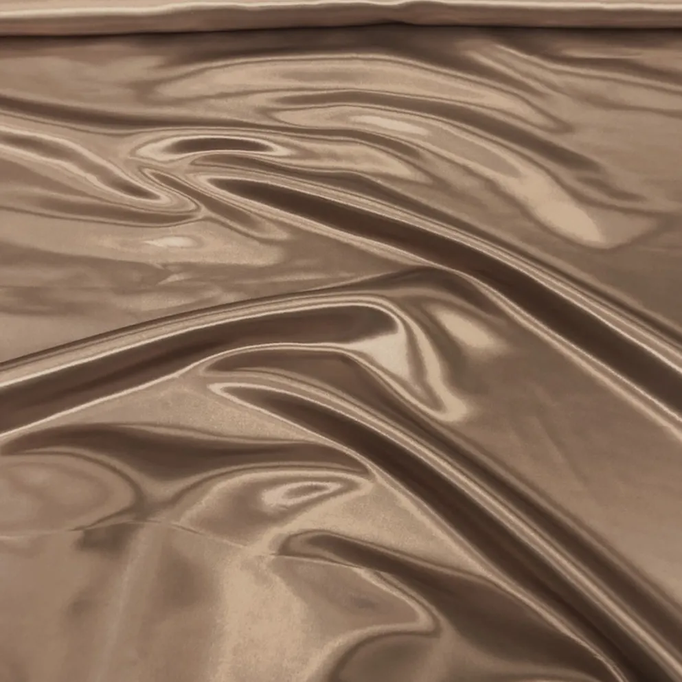 6pcs - Bridal Satin Table Linen 72"x72" Square - Taupe 17