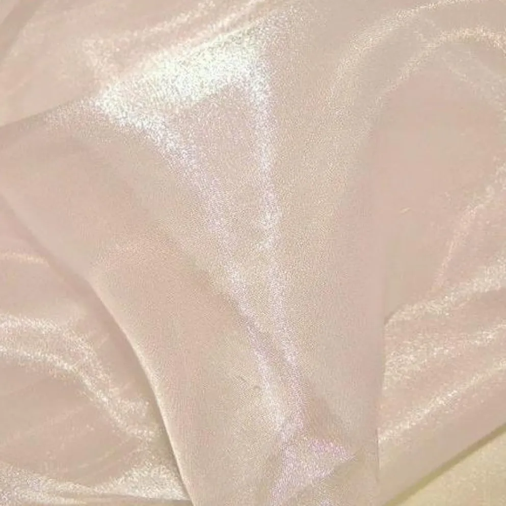 7pcs - Crystal Organza Table Linen 72"x72" Square - Peach 705