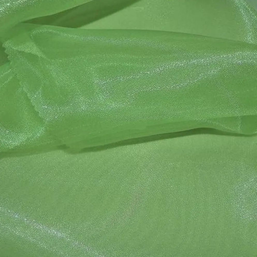 10pcs - Crystal Organza Table Linen 72"x72" Square - Clover 322