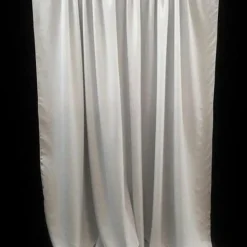 1pc - Scuba (Wrinkle-Free) Drapery Panel in Orange 1406 (12' Tall x 58