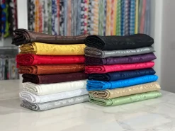 4pcs - Damask Poly Table Linen 58