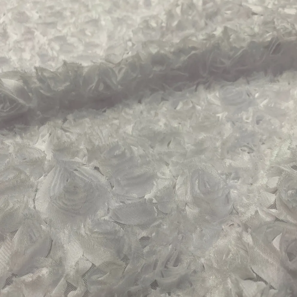 10pcs - Lush Chiffon Table Runner in 24"x180" Runner - White