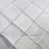 2pcs - 4" Pintuck Taffeta Table Linen 90"x156" Banquet - White