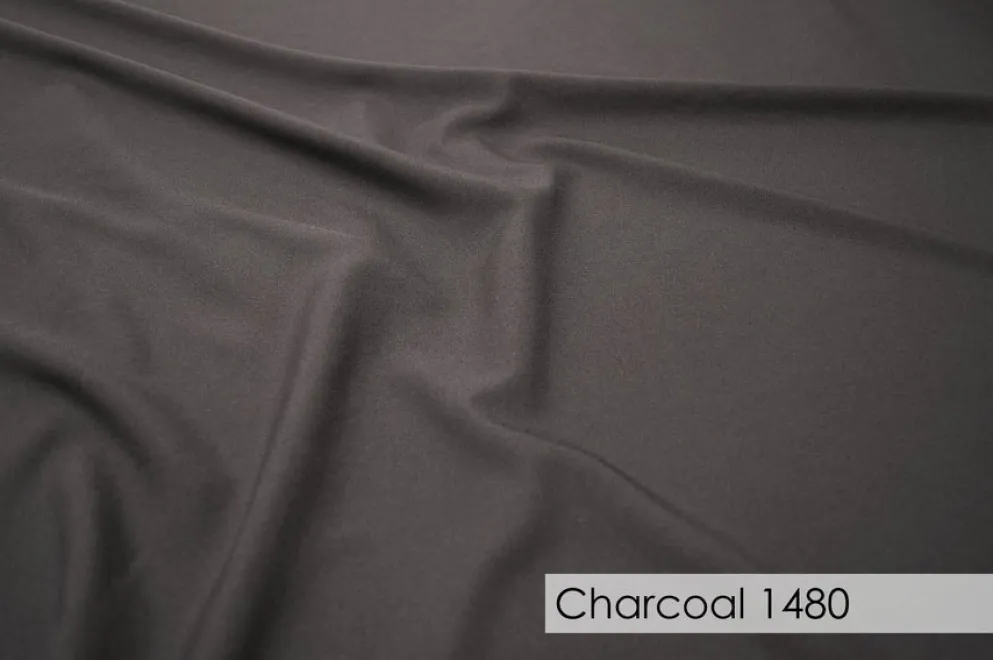 225pcs - Polyester Poplin - 8"x108" Sash w/ Straight Ends - Charcoal