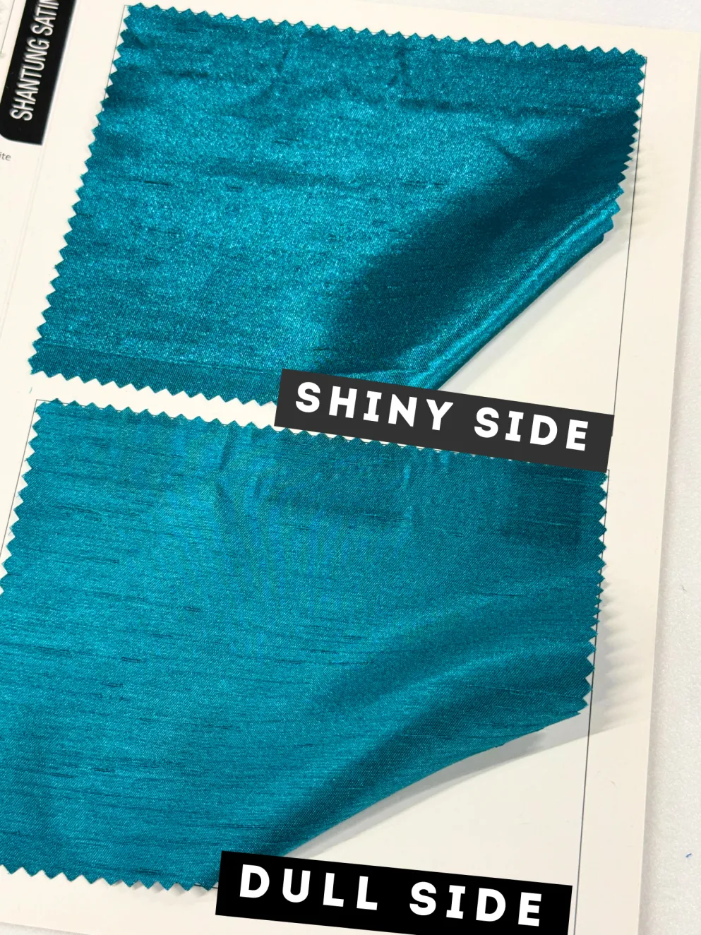 10pcs - Shantung Satin (Reversible) Table Runner 14"x108" - Aqua
