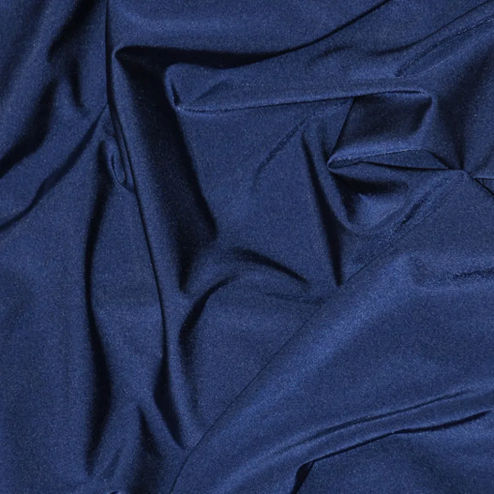 5pcs - Spandex (Fire Retardant) Drape Panels 6' Tall x 58" Wide - Navy