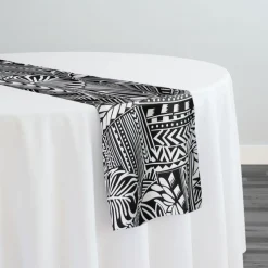 10pcs - Tribal (Poly Print) Table Runner 14"x108"
