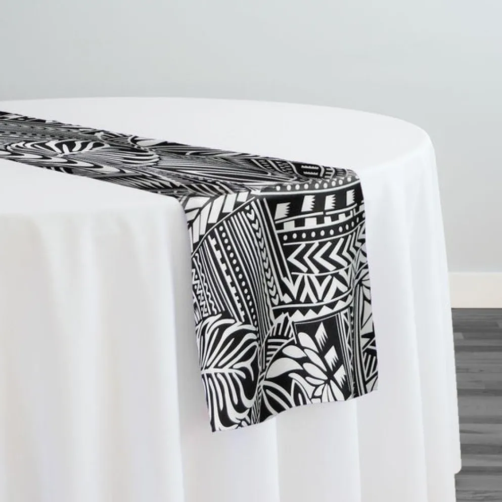 10pcs - Tribal (Poly Print) Table Runner 14"x108"