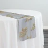 10pcs - Venetian Lace Table Runner 14"x90" - Ivory
