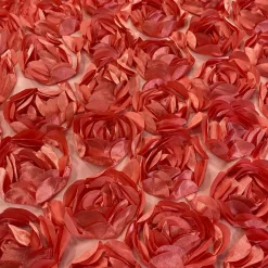 Peony Bouquet Table Linen in Coral
