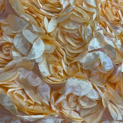 Peony Bouquet Table Linen in Peach