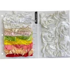 Peony Bouquet Table Linen in White