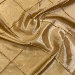 4" Pintuck Taffeta Table Napkin in Buttercup 114