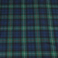 Plaid (Poly Print) Table Runner in Green
