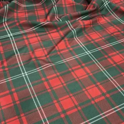 Plaid (Poly Print) Table Runner in Hollyridge