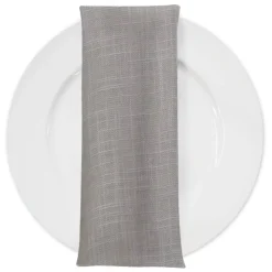 Poly Slub Linen Table Napkin in Beige