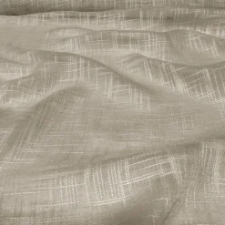 Poly Slub Linen Table Runner in Beige