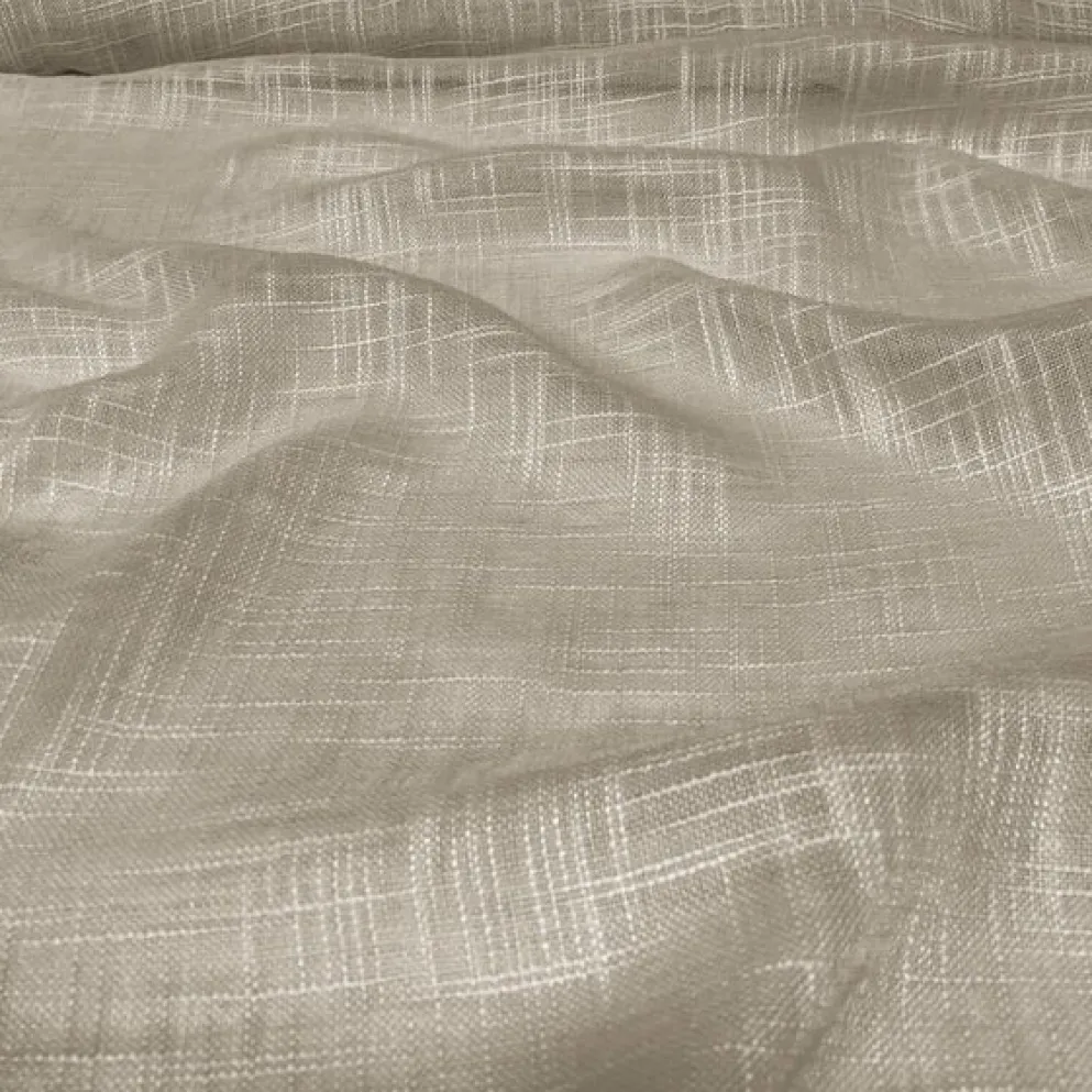 Poly Slub Table Linen in Beige