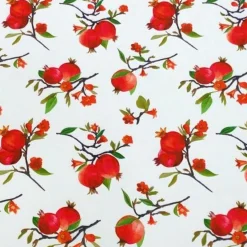 Pomegranate (Poly Print) Table Linen