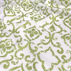 Portofino (Slub Print) Table Linen in Avocado