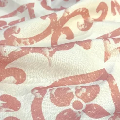 Portofino (Slub Print) Table Napkin in Dusty Rose