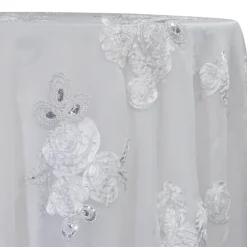 Posh Collection Table Linen in White