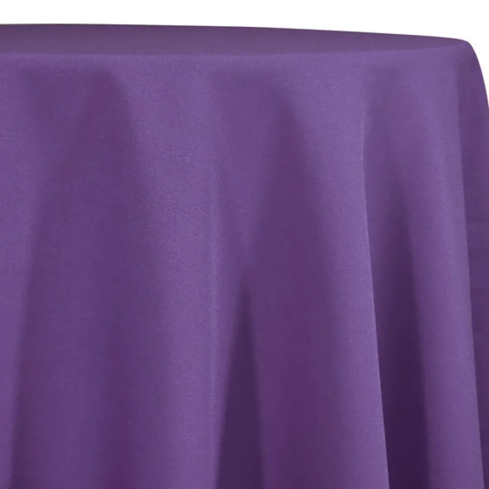 Premium Poly (Poplin) Table Linen in Eggplant 1389