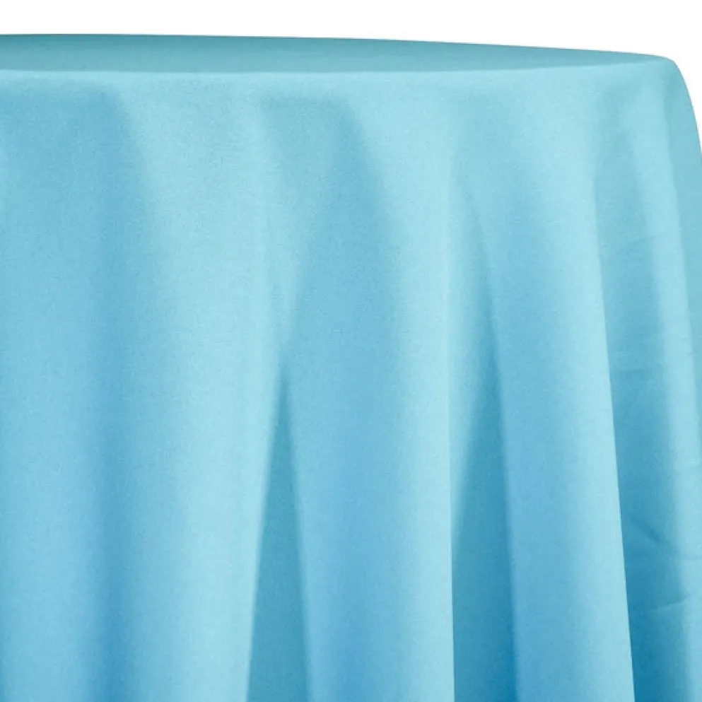 Premium Poly (Poplin) Table Linen in Aqua 1116