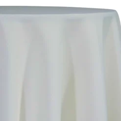 Premium Poly (Poplin) Table Linen in Ivory 1111