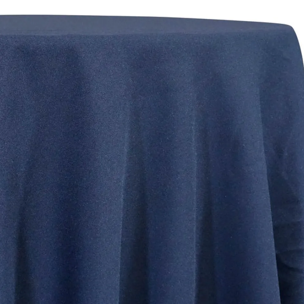 Premium Poly (Poplin) Table Linen in Navy 1245