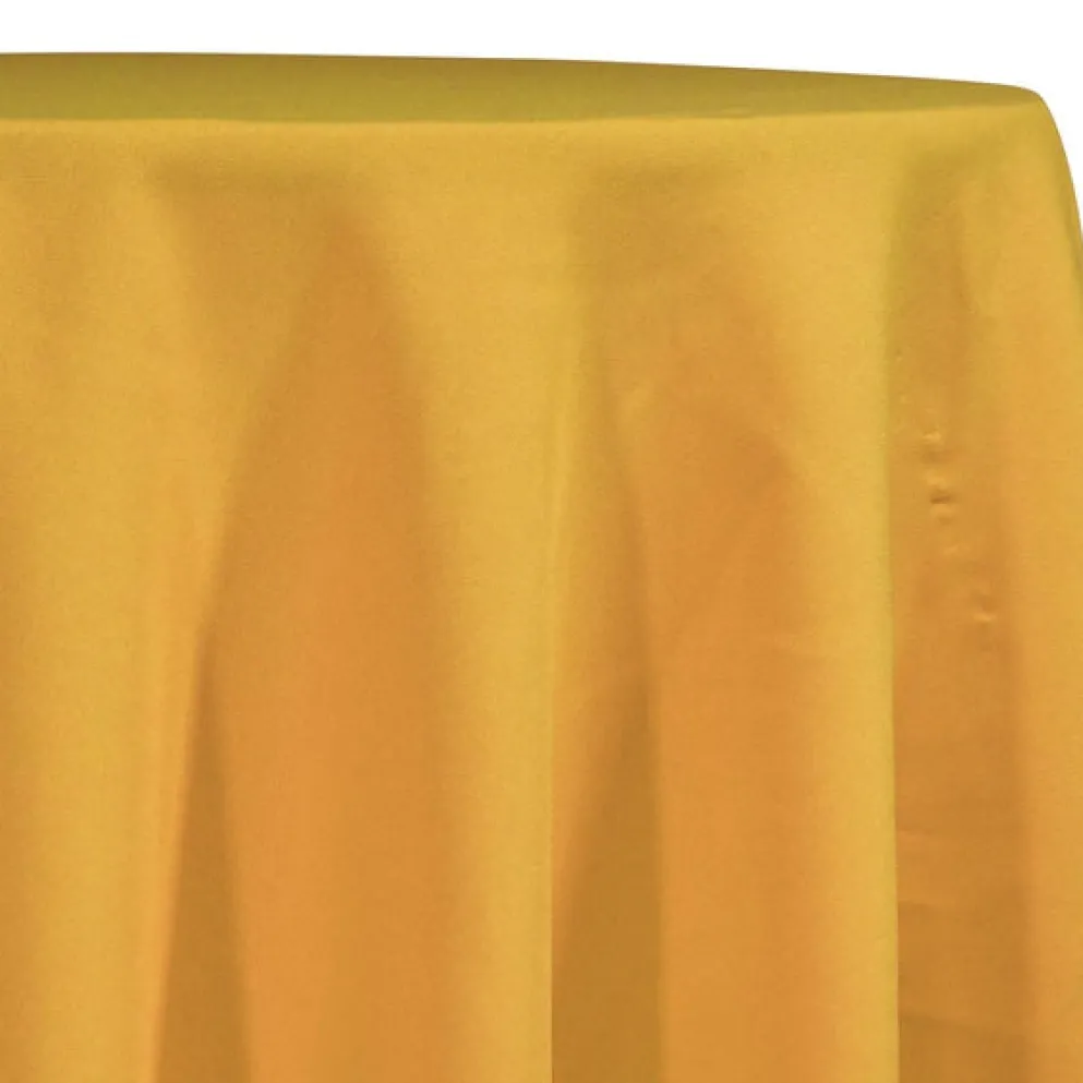 Premium Poly (Poplin) Table Linen in Gold 1327