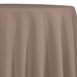 Premium Poly (Poplin) Table Linen in Taupe 1188
