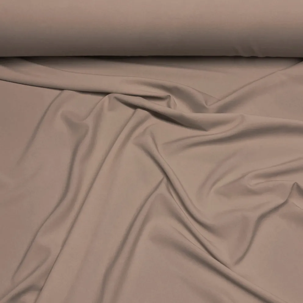 Premium Poly (Poplin) Table Linen in Taupe D 1410