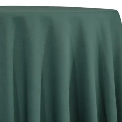 Premium Poly (Poplin) Table Linen in Hunter Green 1235
