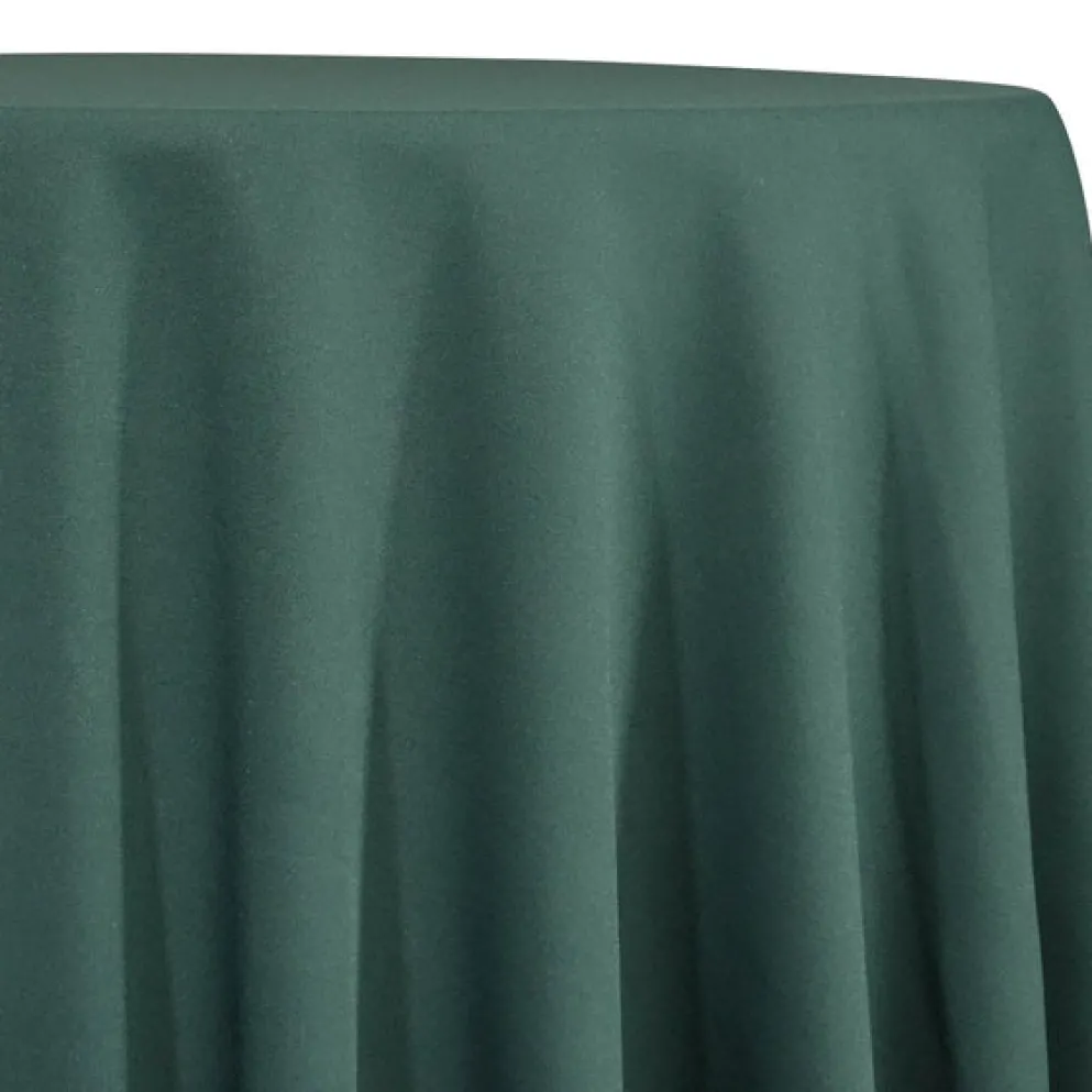 Premium Poly (Poplin) Table Linen in Hunter Green 1235