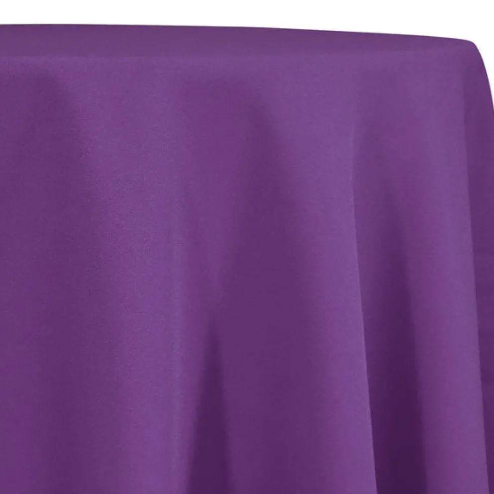 Premium Poly (Poplin) Table Linen in Purple 1259