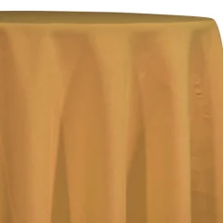 Premium Poly (Poplin) Table Linen in Gold 1326
