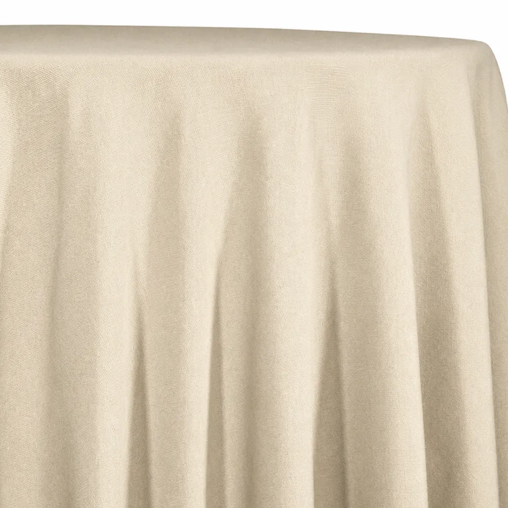 Premium Poly (Poplin) Table Linen in Champagne 1677