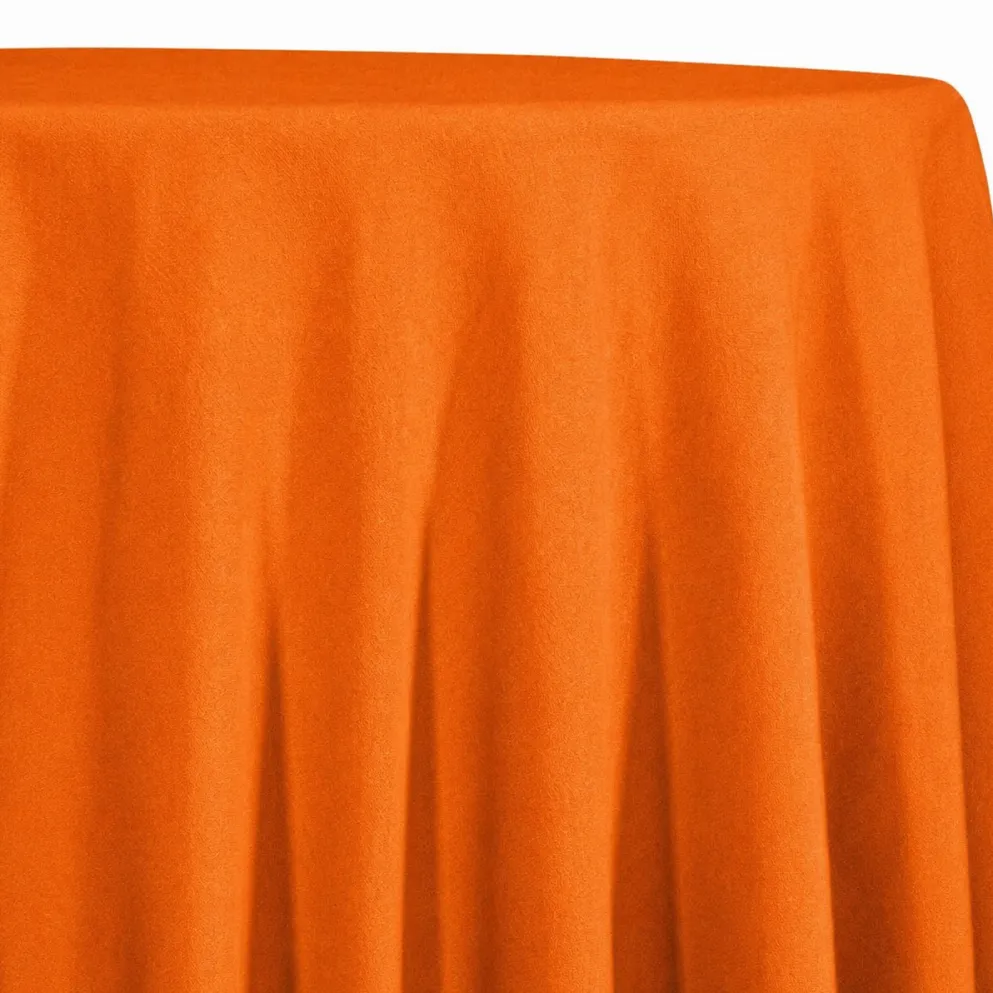 Premium Poly (Poplin) Table Linen in Orange/D 1406