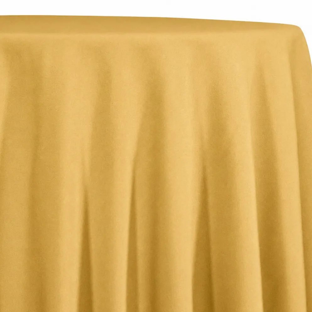 Premium Poly (Poplin) Table Linen in Gold/L 1328