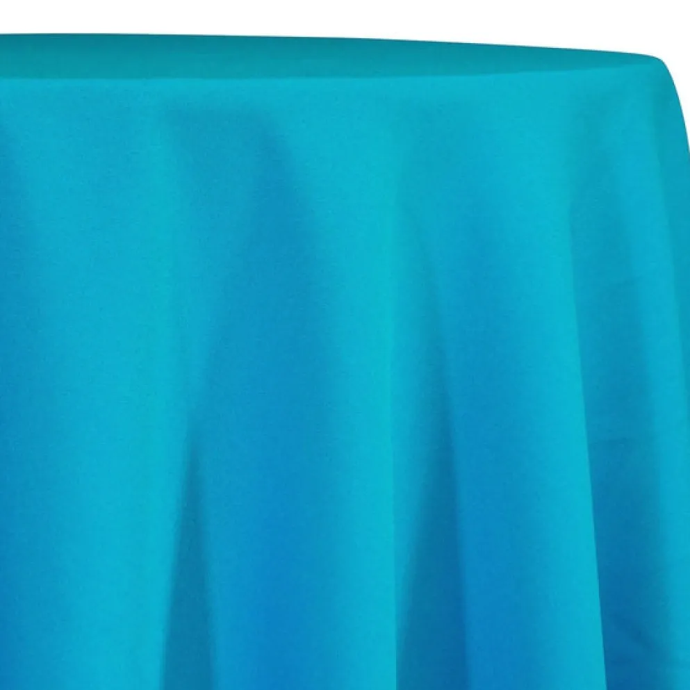 Premium Poly (Poplin) Table Linen in Turquoise 1142