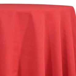 Premium Poly (Poplin) Table Linen in Red 1191