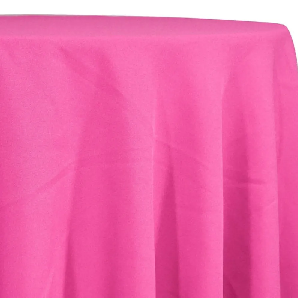 Premium Poly (Poplin) Table Linen in Fuchsia 1220