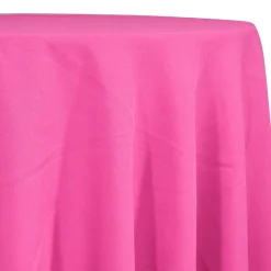 Premium Poly (Poplin) Table Linen in Fuchsia 1222