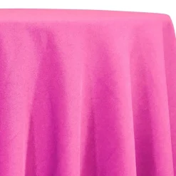 Premium Poly (Poplin) Table Linen in Hot Pink 1195