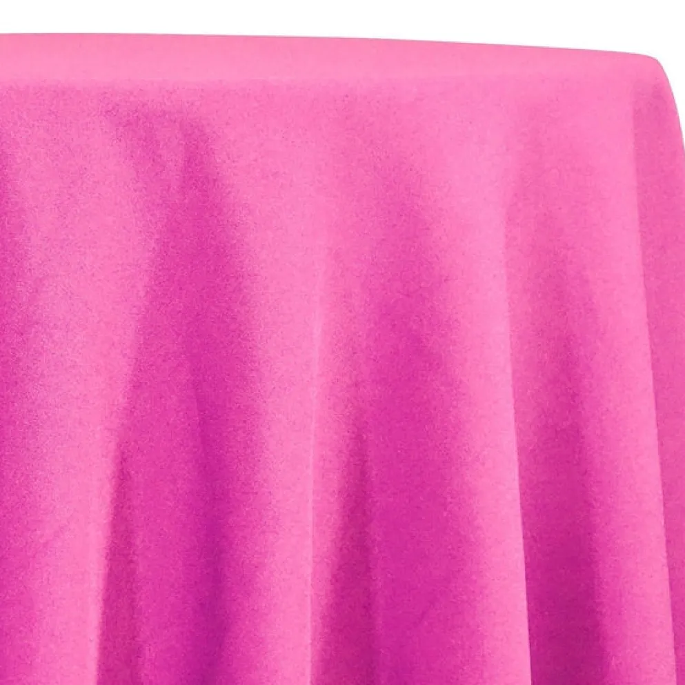 Premium Poly (Poplin) Table Linen in Hot Pink 1195