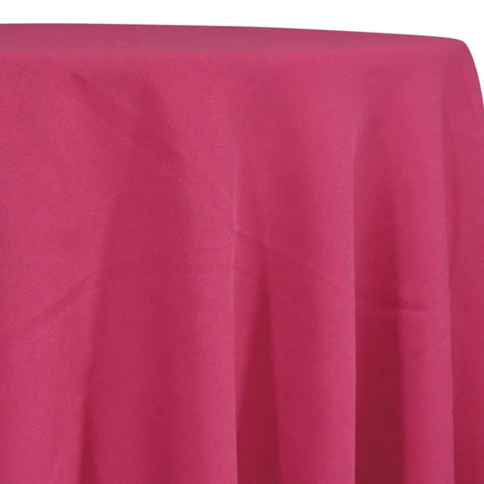 Premium Poly (Poplin) Table Linen in Fuchsia 1225