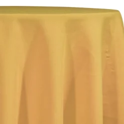 Premium Poly (Poplin) Table Linen in Gold 1671