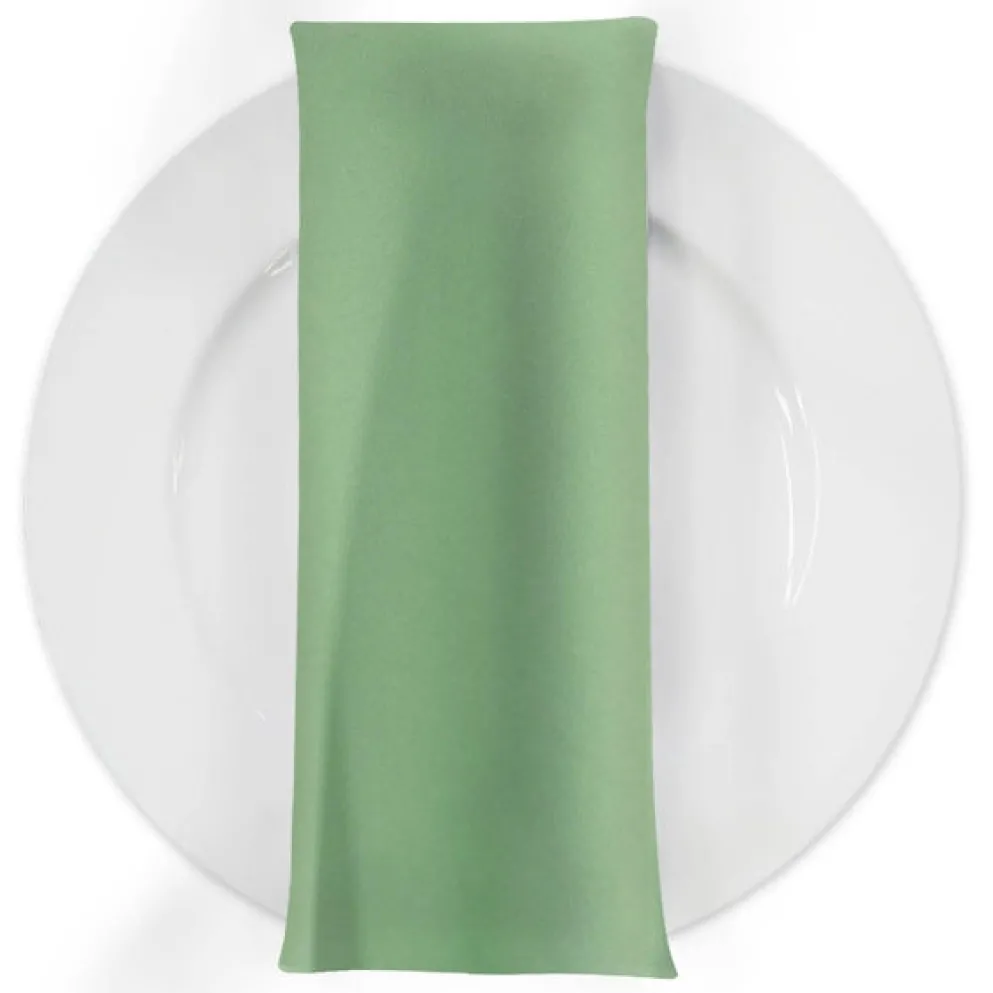 Premium Poly (Poplin) Table Napkin in Sage 1152